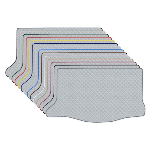 Gris cuir artificiel - cuir, tapis