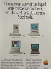 APPLE vintage Ordinateur Print Ad!IL y a une différence entre les Ordinateur MAC