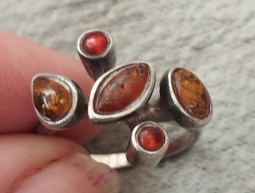 Ancienne bague argent - ancienne, en