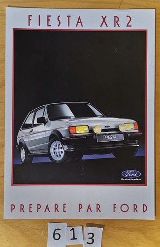 Ford fiesta xr2 prospectus - ford,
