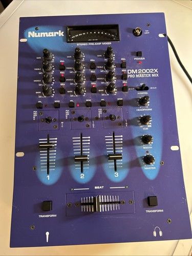 Numark 2002x pro - dm, master