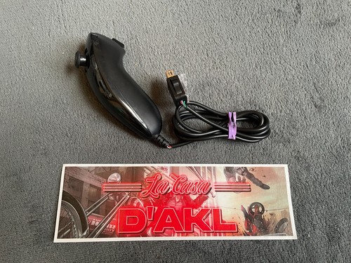 Manette nunchuk noir pour - manette,