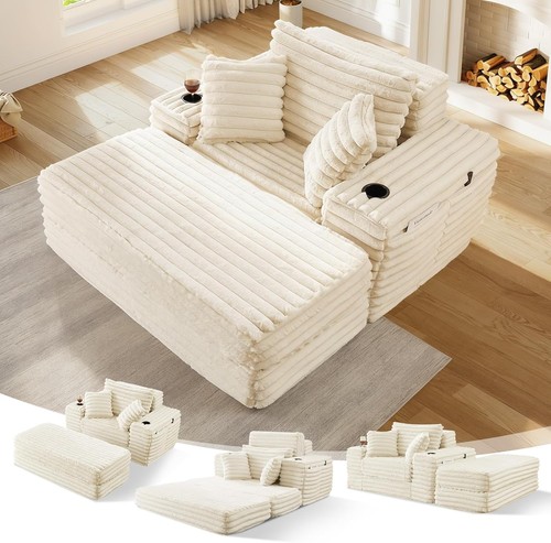 Folding sofa in 1 - 54.5"folding, 5-in-1