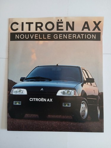 Citroen 1991 catalogue - ax,