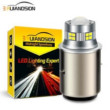 Ruiandsion BA20D Motorcycle Scooter Headlight Bulb Front Lamp White 10-30V