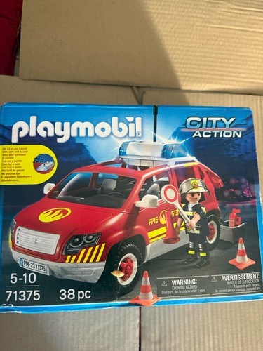 Playmobil véhicule pompier - playmobil,