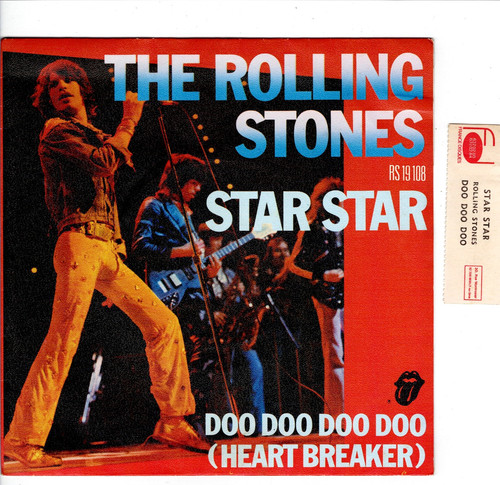 The rolling stones star - rolling,