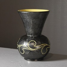 Vase céramique 1950s émail