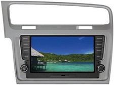  Adaptateurs pour les emplacements d'autoradios Gris sombre satin VOLKSWAGEN Gol