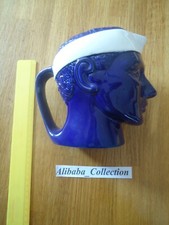 1999 CASANIS PITCHER blue LIMITED SERIES LIMITED SERIES HEAD FAIENCE HEAD NO RICARD