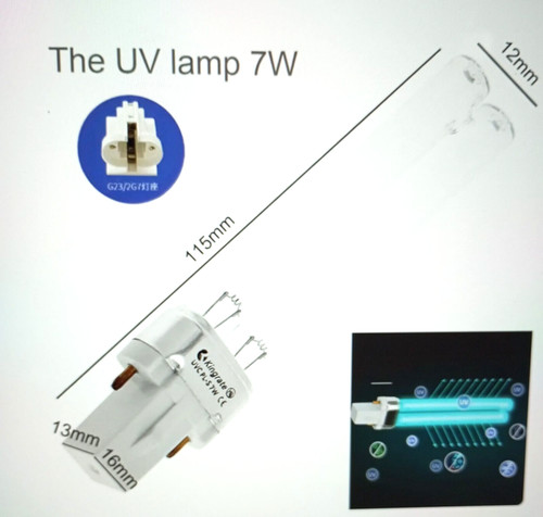 Lampe à broche pour - 7,