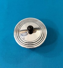 NEW CHRISTOFLE Sugar Bowl Model AVULATION by LUC LANEL Silver Metal Tea Coffee