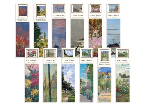 Claude monet marque - claude, marque-pages