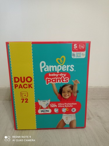 Pampers baby dry - pants, taille