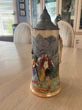 Rosskopf and Gerz Beer Stein, Hikers, RG572