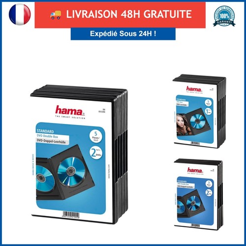 Hama boîtier double pour 2 - cd,