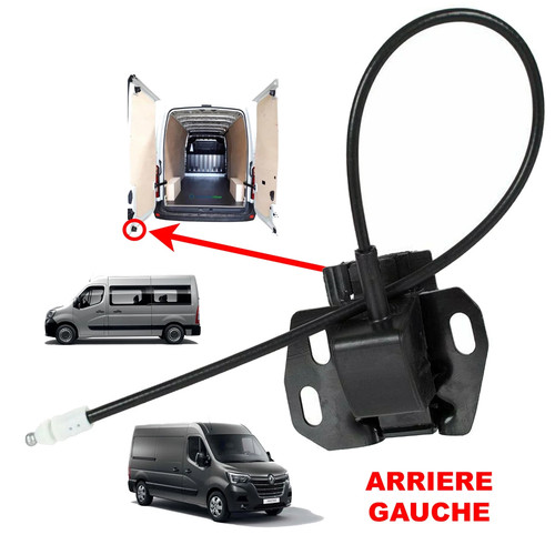Loquet serrure porte - loquet, arrière