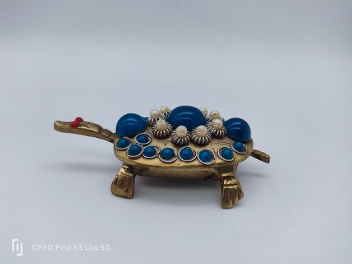 Boite tortue laiton - en,