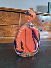 Glass bottle, submersible (immersed) process of the master glassmaker "Marc Daligault".