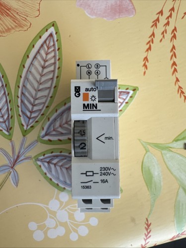 Minuterie réglable min - minuterie, 16a