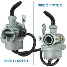 CARBURATEUR QUAD TNT TYPE PZ19 ADAPT. (QUAD SPIDER / KEROX / LEM 50-110cc) Ø19m