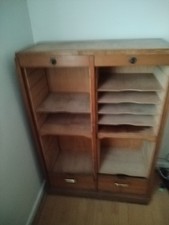 meuble ancien bois bureau