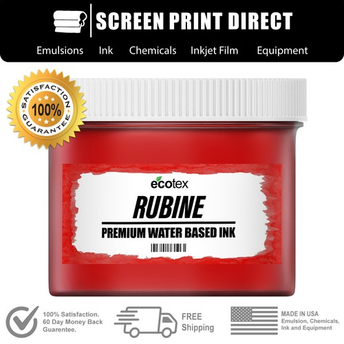 Ecotex rubine red water - rubine,
