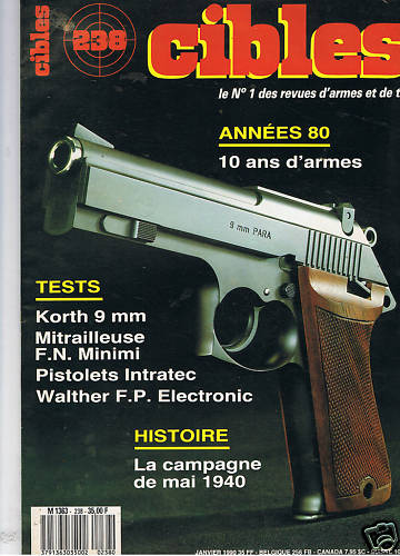 Cibles 238 armes tir korth - cibles,