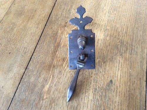 Ancien loquet heurtoir - ancien,