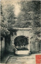 Old postcard Meudon Porte Fleury Entree du Bois (1310500)