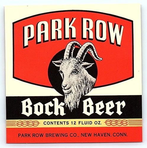 Vintage park row bock - vintage,