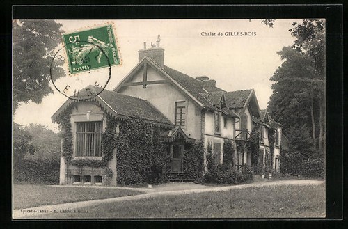 Cpa gilles bois - le,