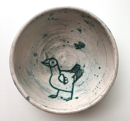 Ravissante coupelle oiseau - coupelle,
