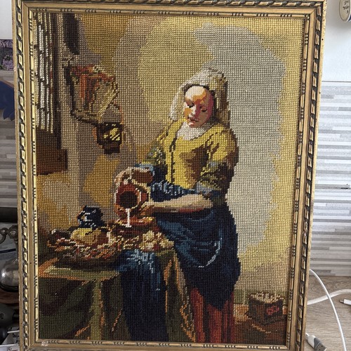 Tableau caneva laitière - tableau, la