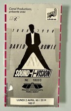 Ticket De Concert David Bowie