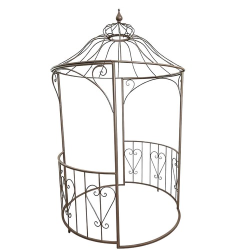 Gloriette fer ronde