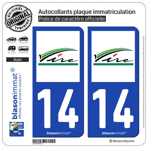 Sticker autocollant plaque - 2,