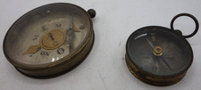 2 antique bronze compasses. 18/19th century