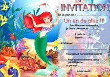 5 ou 12 cartes invitation