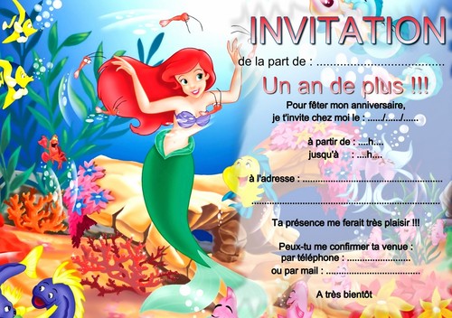 Cartes invitation - ou, 12