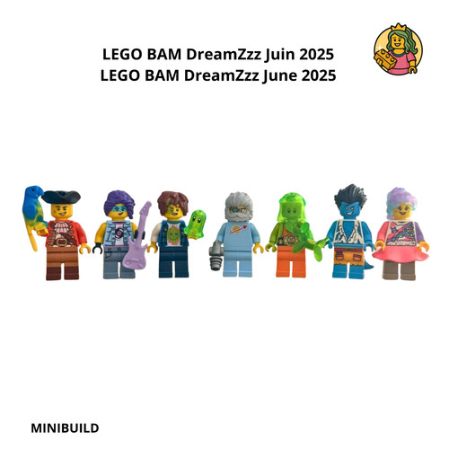 Lego minifigure bam juin - bam, june