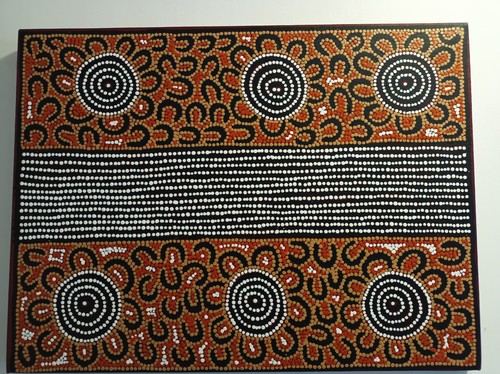 Art aborigene original de - aborigene.,