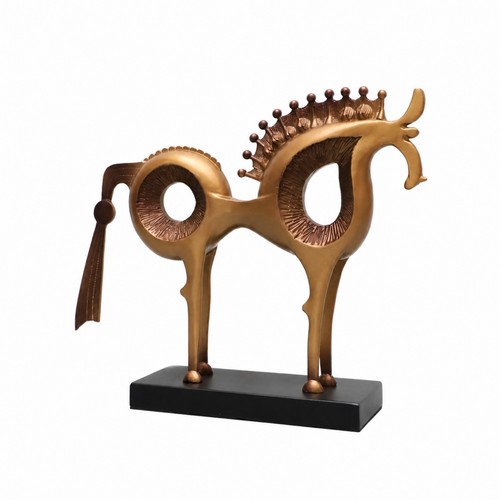 Figurine cheval stylisé - figurine,