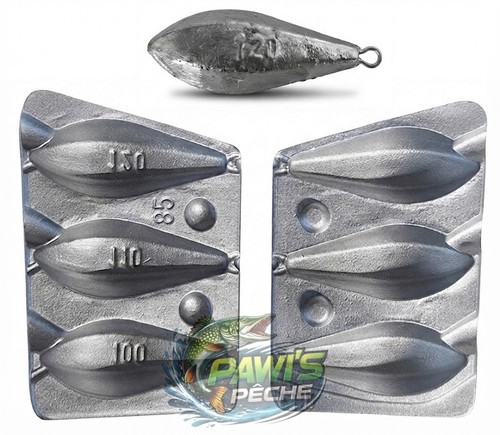Moule plomb palangre - moule, à