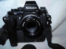 NIKON F 3HP. W/MD-4 WINDER. NIKKOR 50mm 1:1.8 AI-S Lens.