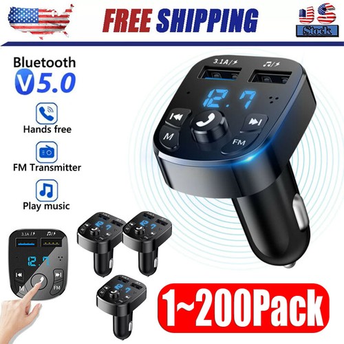 Bluetooth car wireless - wireless, fm