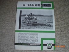 OLD ADVERTISING FLYER RAKE - TANNER SOMECA 2/63