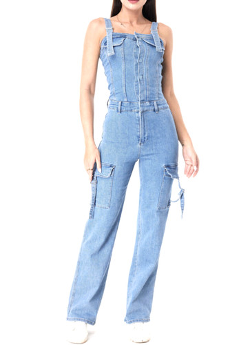 Laulia femmes salopette jean - salopette,