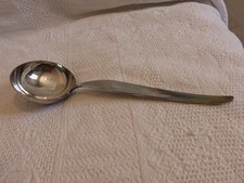 ANCIENNE LOUCHE METAL ARGENTE