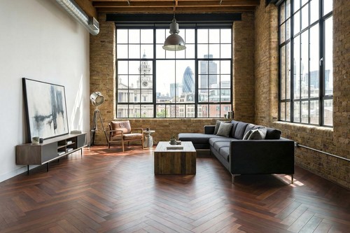 Parquet massif bâton rompu - parquet,